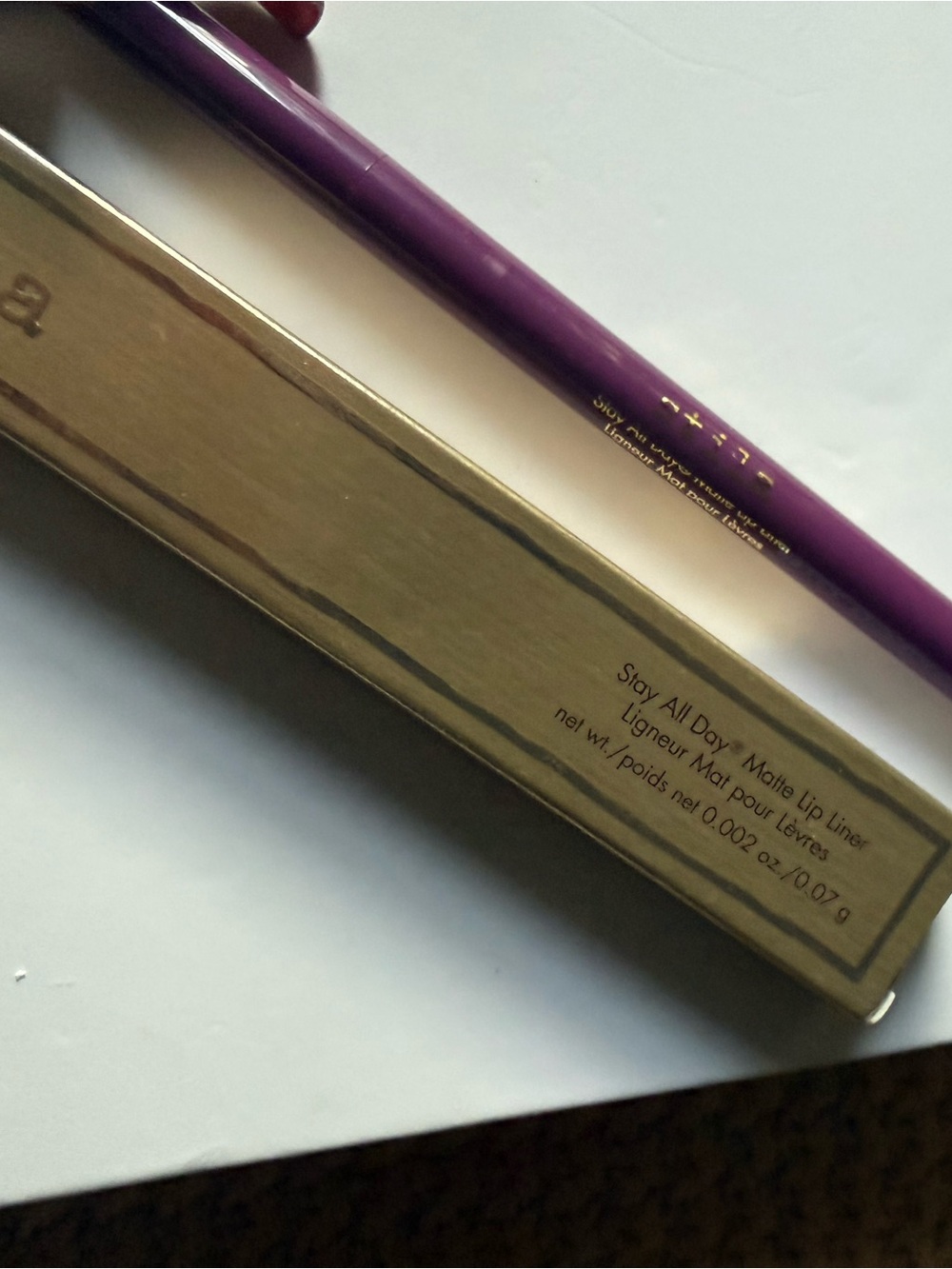 Stila Matte Lip Liner Pencil in Violet Purple